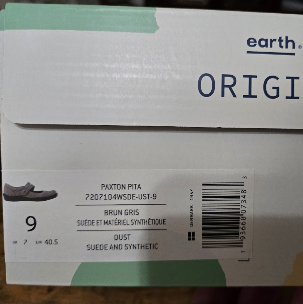 Women's Dark Beige Mary Jane Shoes - Picture 10 of 12